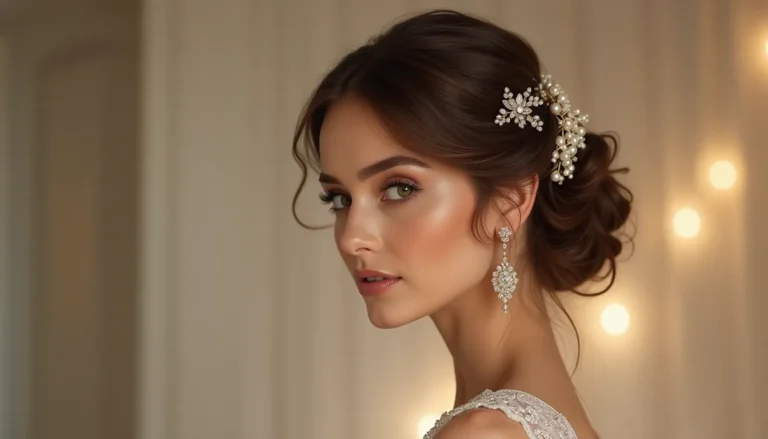 Hair Style for Marriage Party