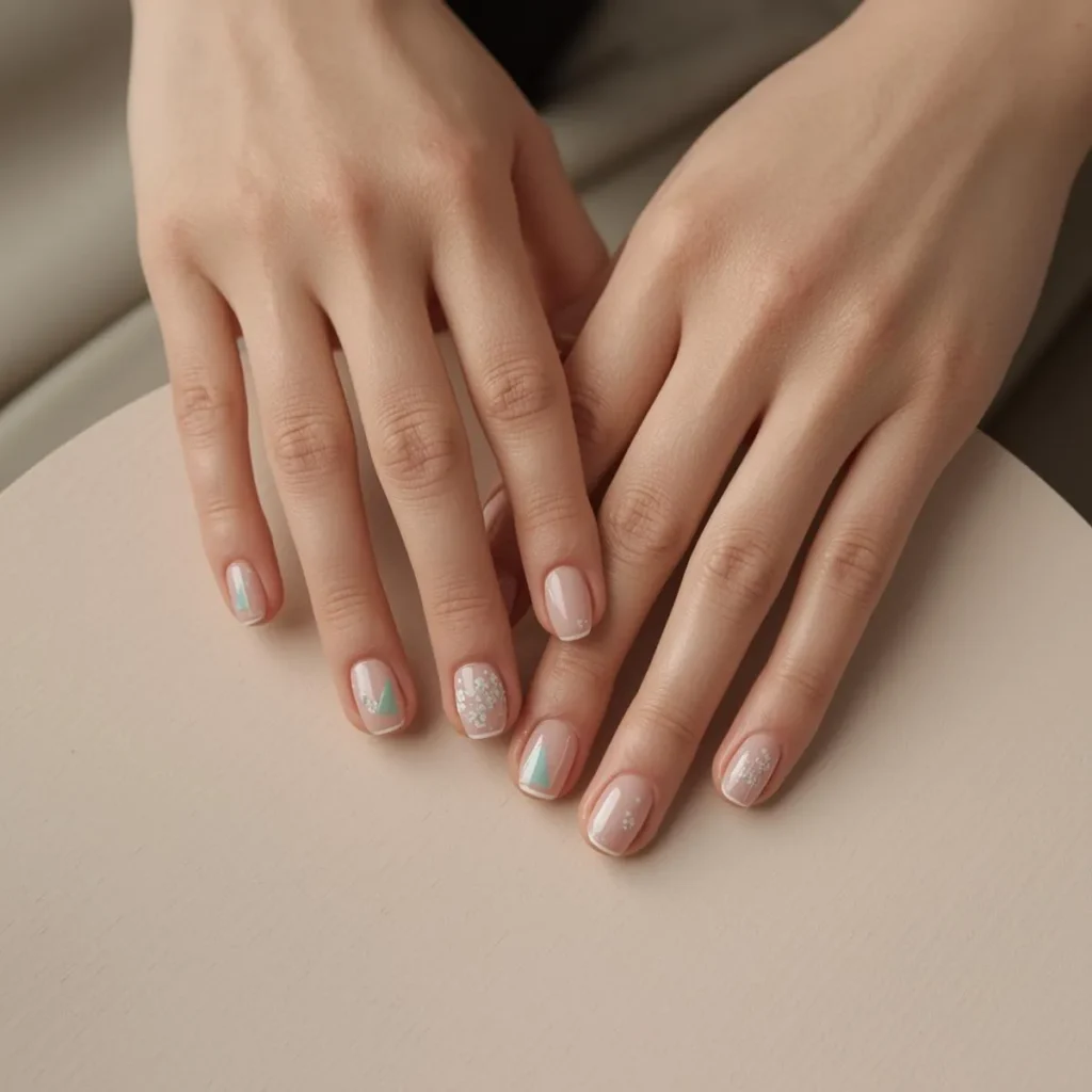 nail designs for short nails