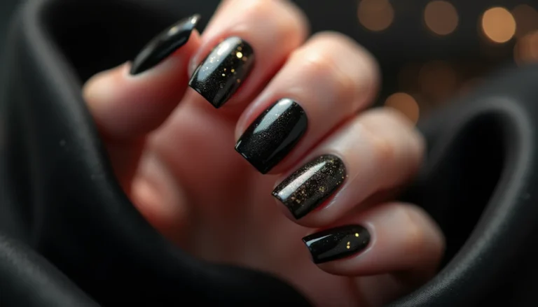 Black Nail Designs