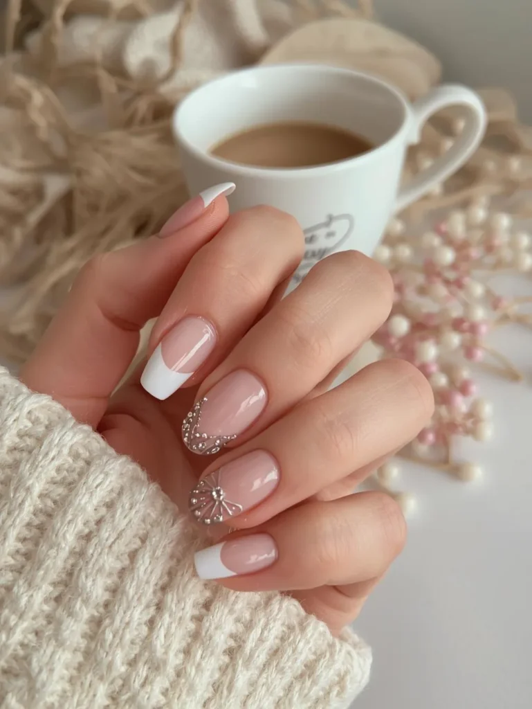 easy nail styles for short nails