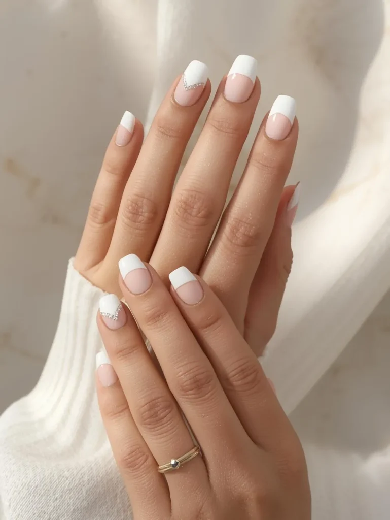 white nail designs